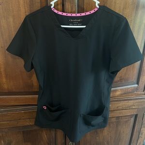 Heart soul womens scrub Top